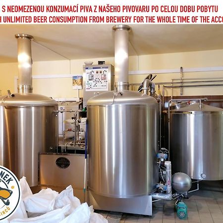 Penzion Eska S Pivovarem Mj Jince Exterior photo
